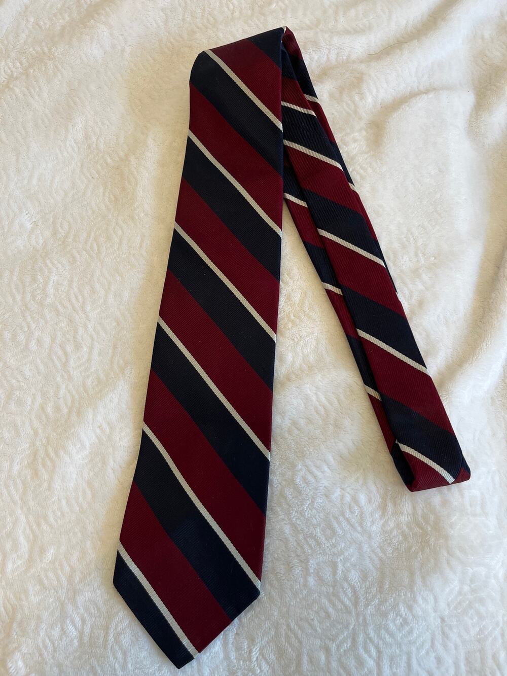 Vintage Robert Talbott for Nordstrom college stripe tie